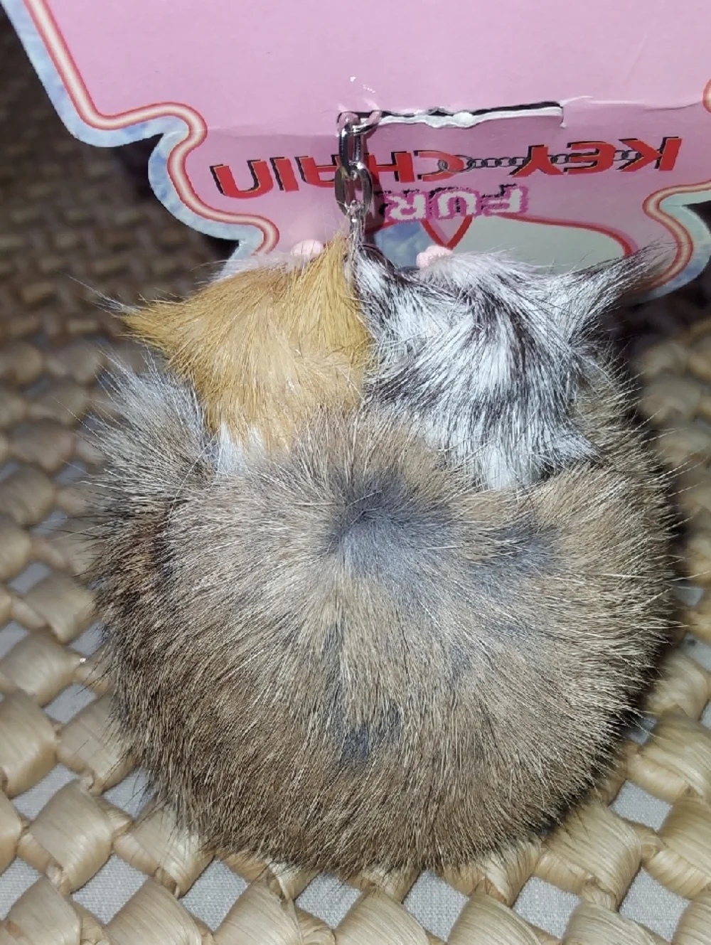 Novelty Inc. Fur Key Chain - Picture 3 of 6